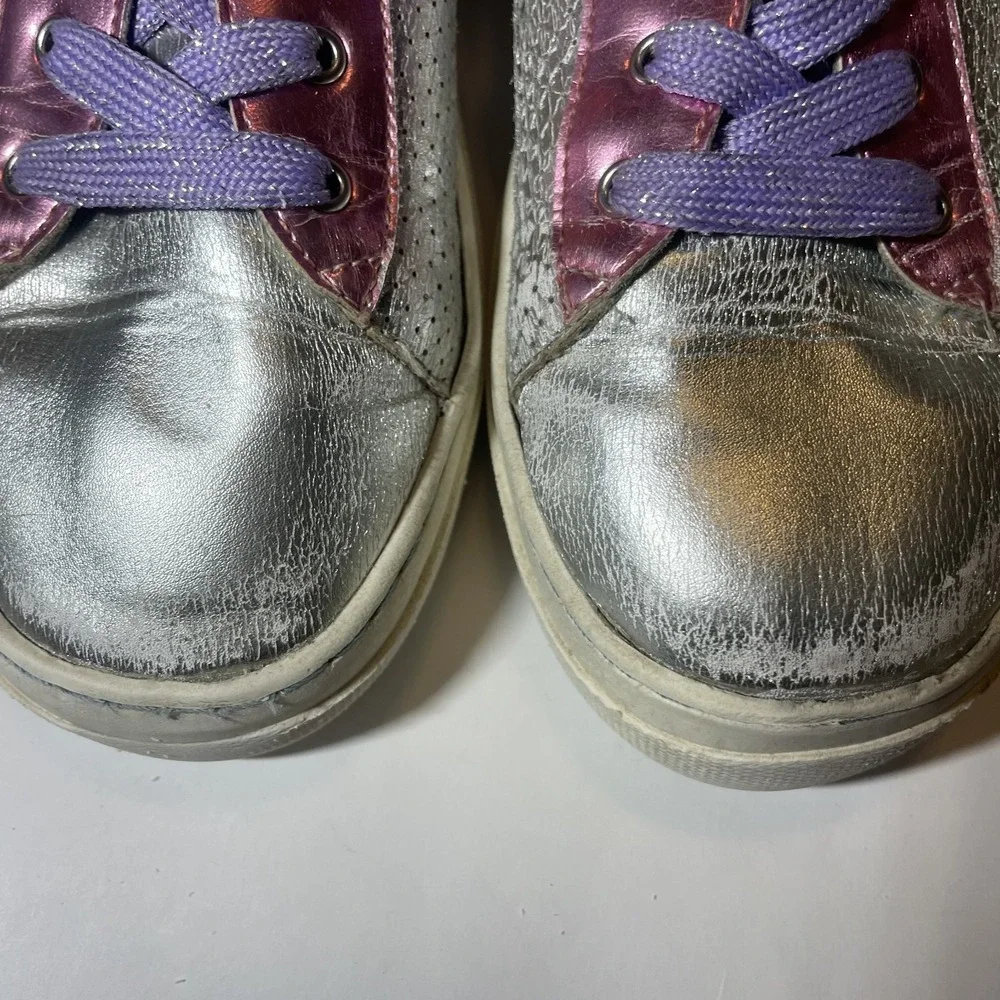 Steve Madden Kids Maggiee Sneakers Size 4